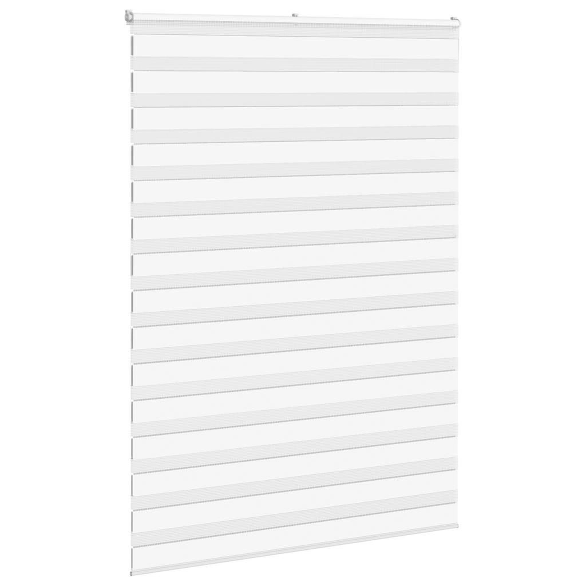 Voir la diapositive 3 : VIDAXL Store zebre blanc 160x230 cm largeur du tissu 155,9cm polyester