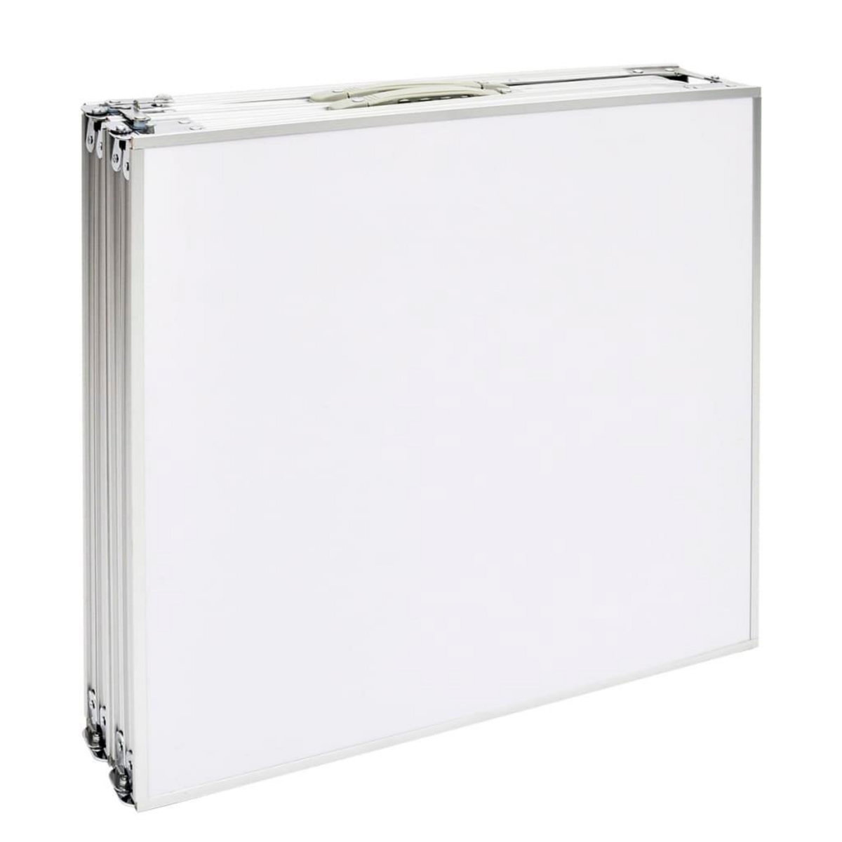 VIDAXL Table pliante de camping en aluminium avec hauteur ajustable