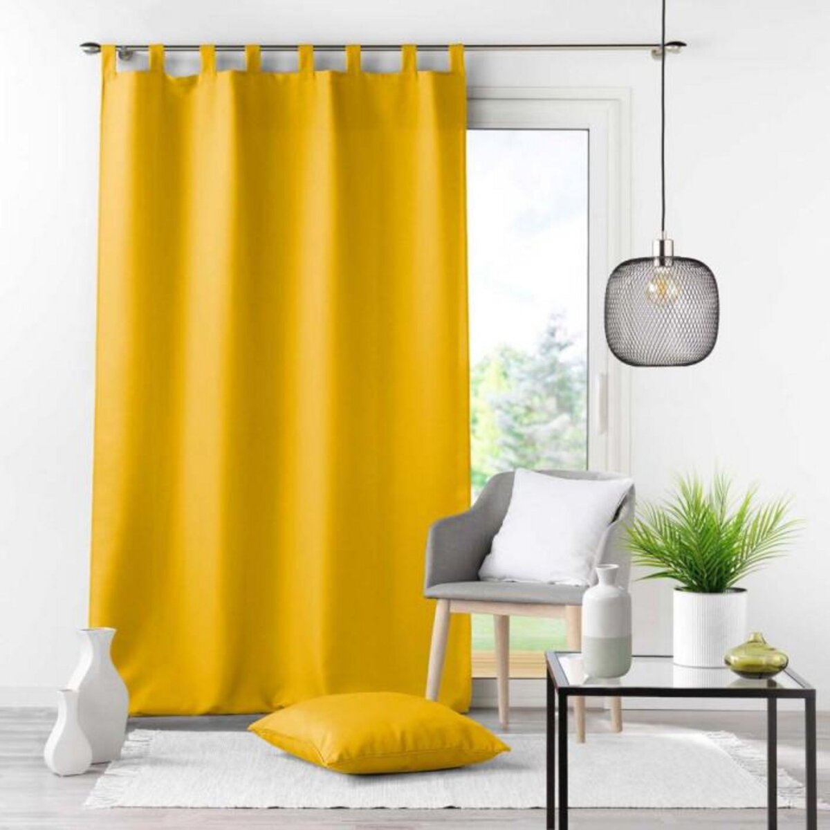 Paris Prix Rideau à Passants  Essentiel  140x260cm Miel