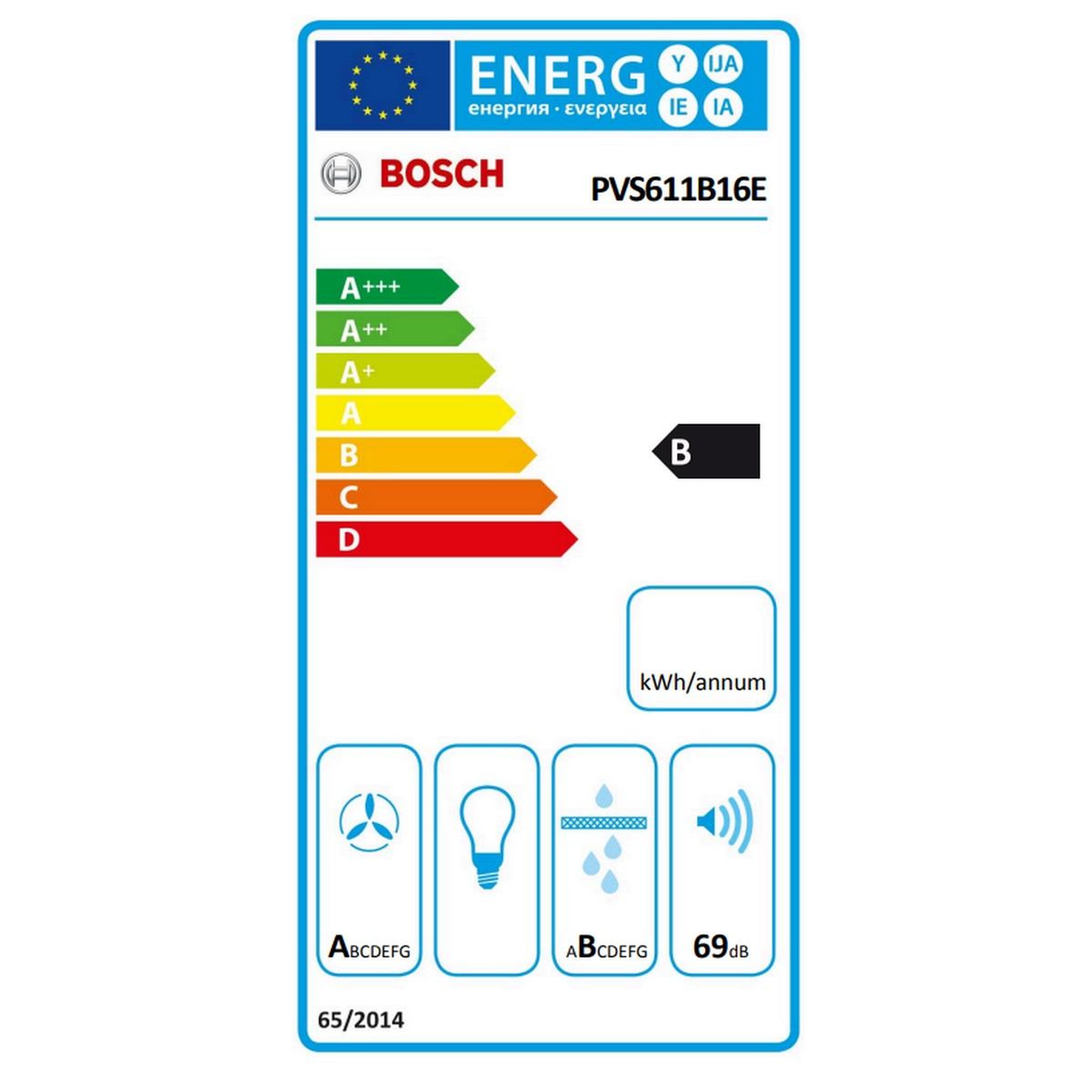 Voir la diapositive 2 : BOSCH Table de cuisson aspirante induction 60cm 4 foyers 7400w noir - PVS611B16E