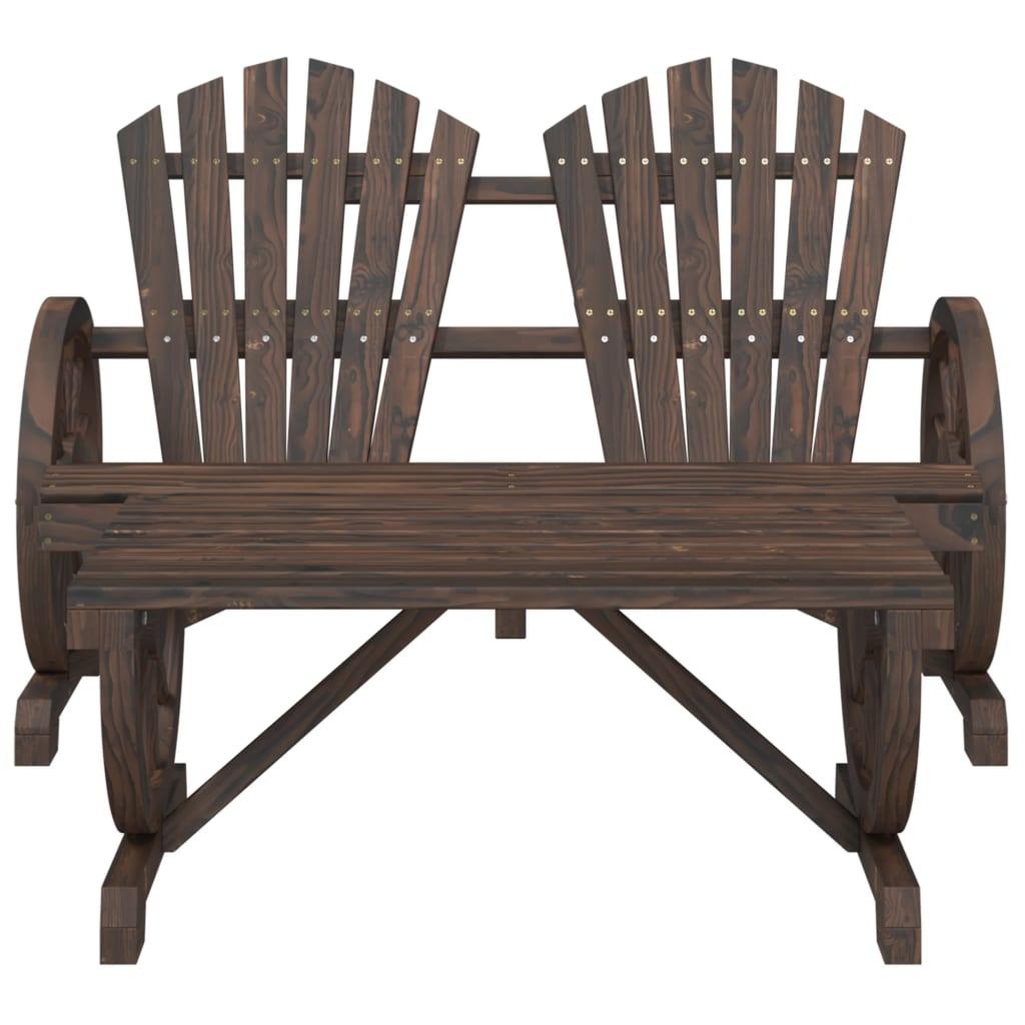 Voir la diapositive 3 : VIDAXL Salon de jardin 2 pcs bois de sapin massif