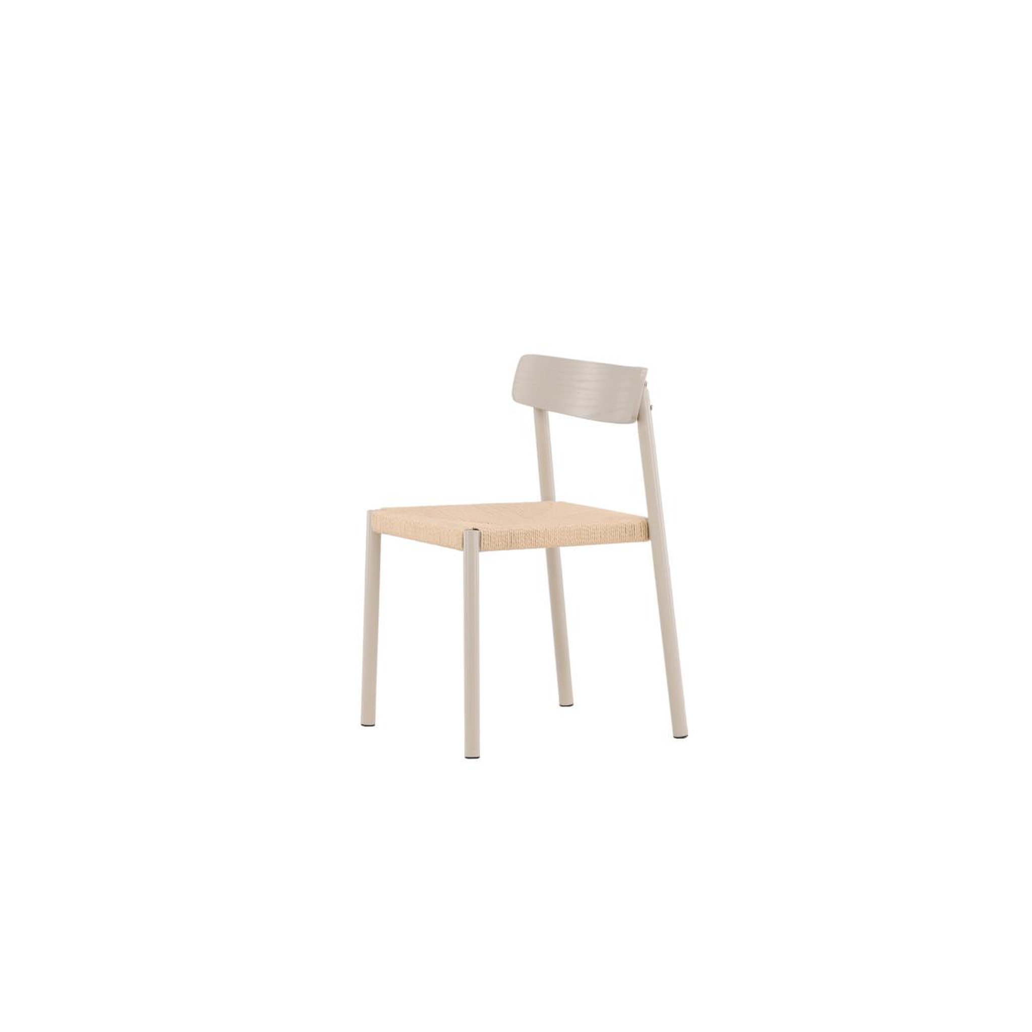 Voir la diapositive 4 : Paris Prix Chaise en rotin  malmon  79cm grège