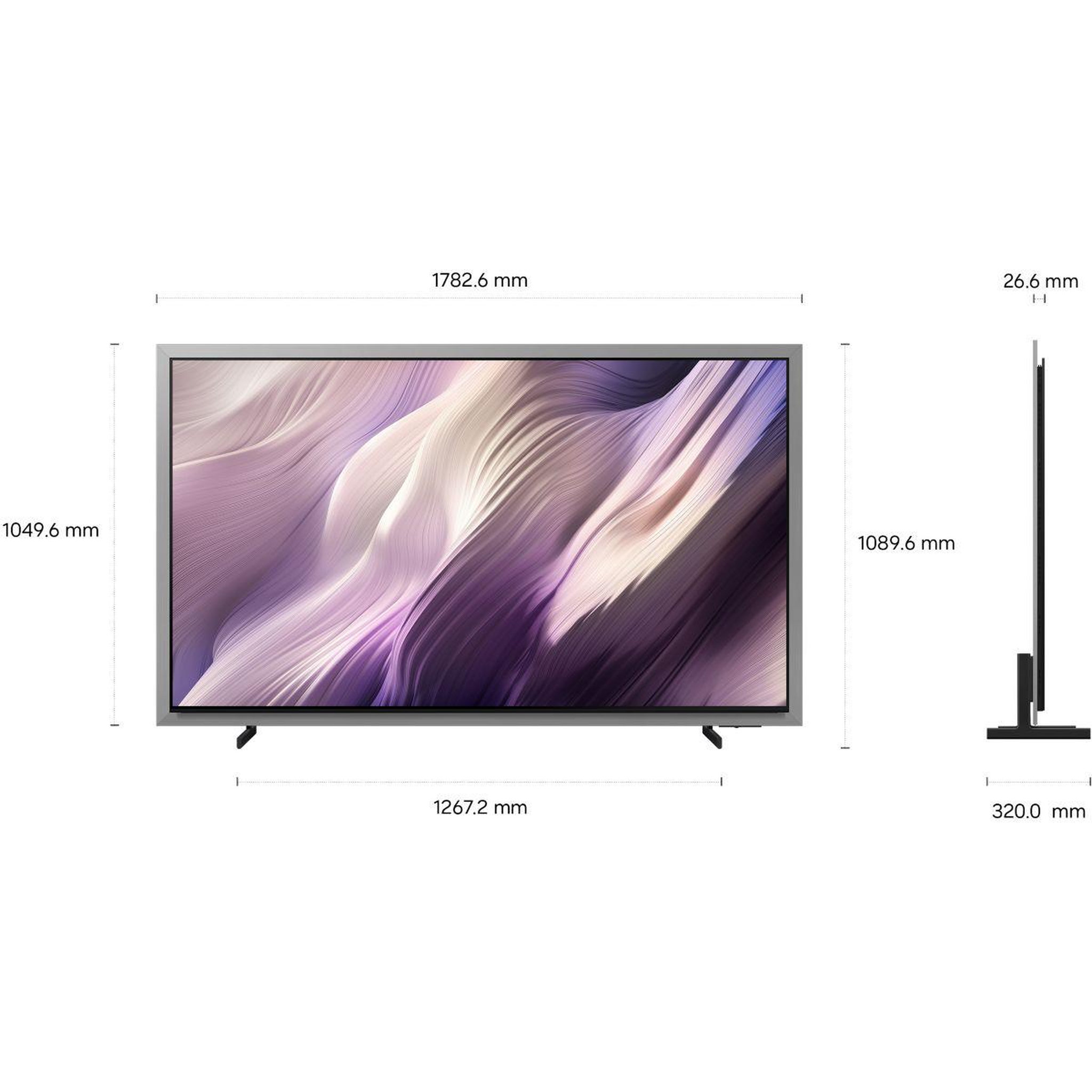 Voir la diapositive 2 : Samsung Tv oled tq77s99h (2026) 77  (195 cm) 4k - smart tv avec ia, anti-reflet, mode art (effet tableau)