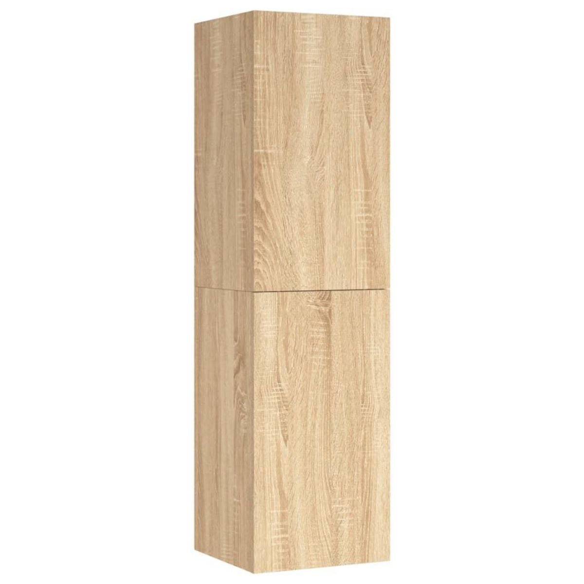 VIDAXL Meuble TV Chene sonoma 30,5x30x110 cm Bois d'ingenierie