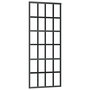 Voir la diapositive 2 : VIDAXL Porte coulissante Verre ESG et aluminium 76x205 cm Noir