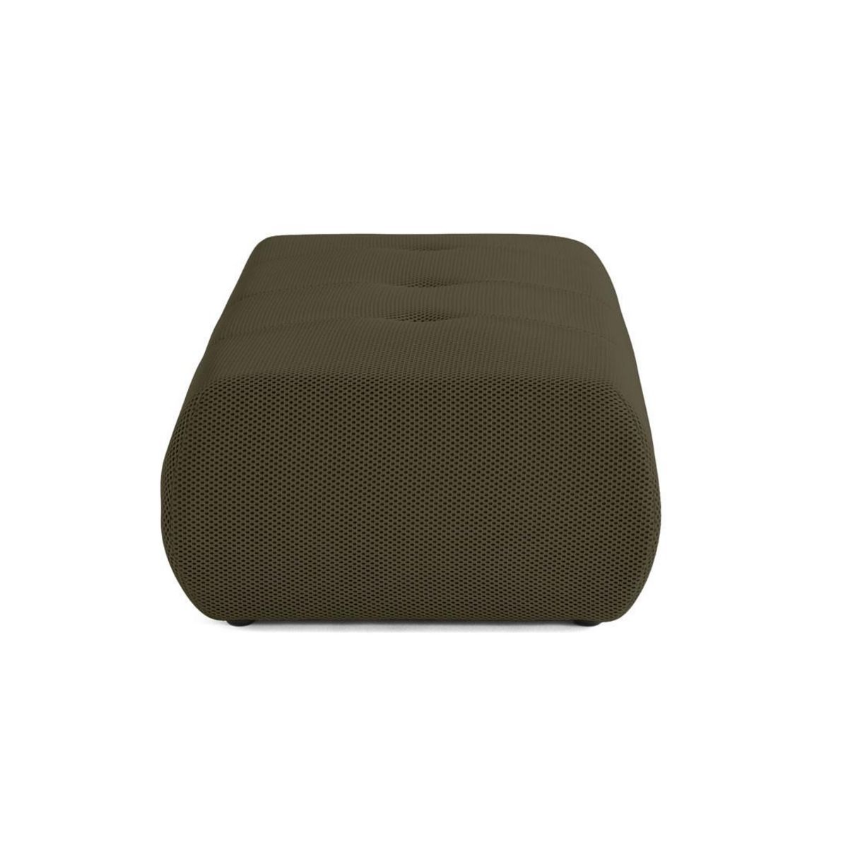 LISA DESIGN Onyx - pouf d'appoint - en tissu mailles 3d