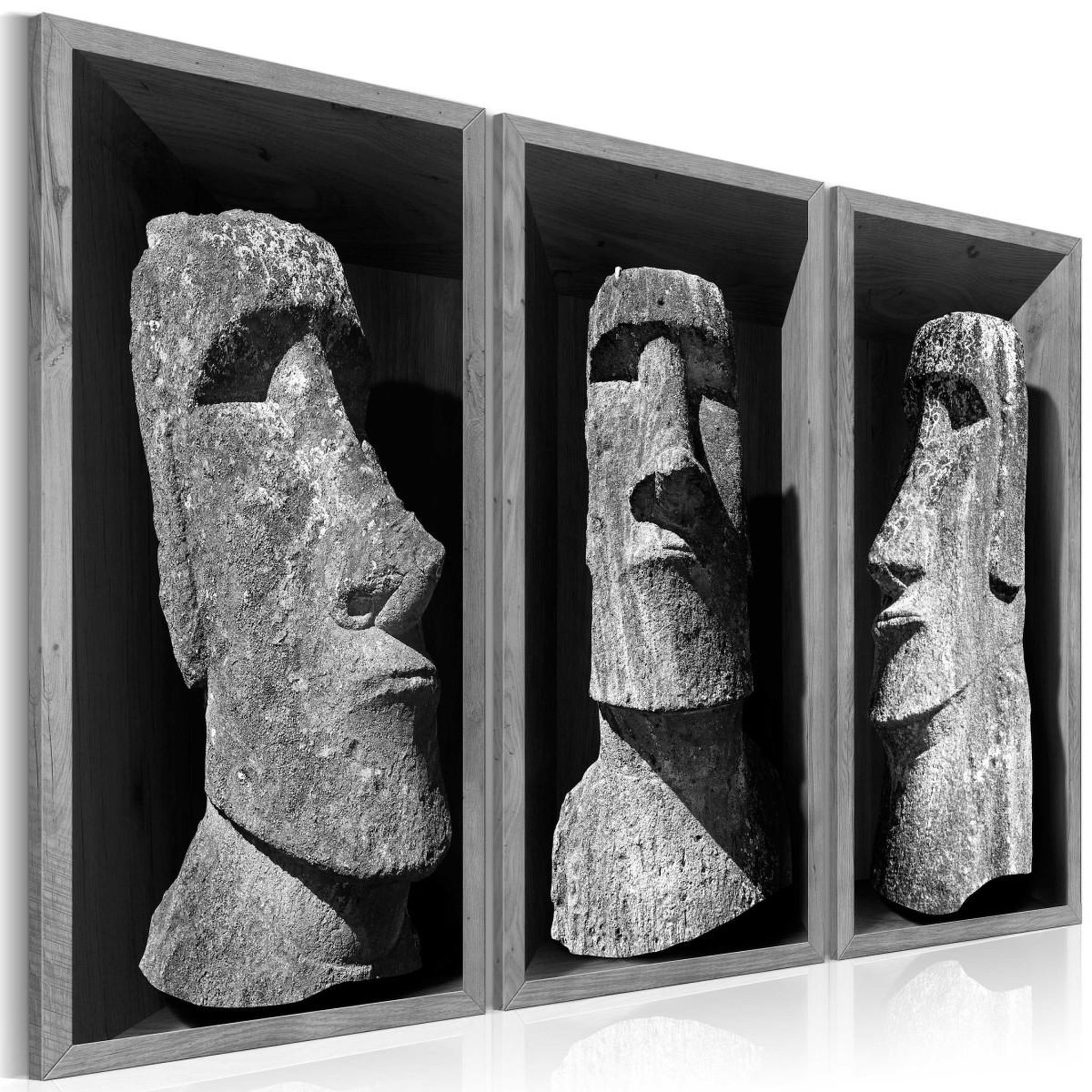 Voir la diapositive 1 : Paris Prix Tableau Imprimé  The Mystery of Easter Island