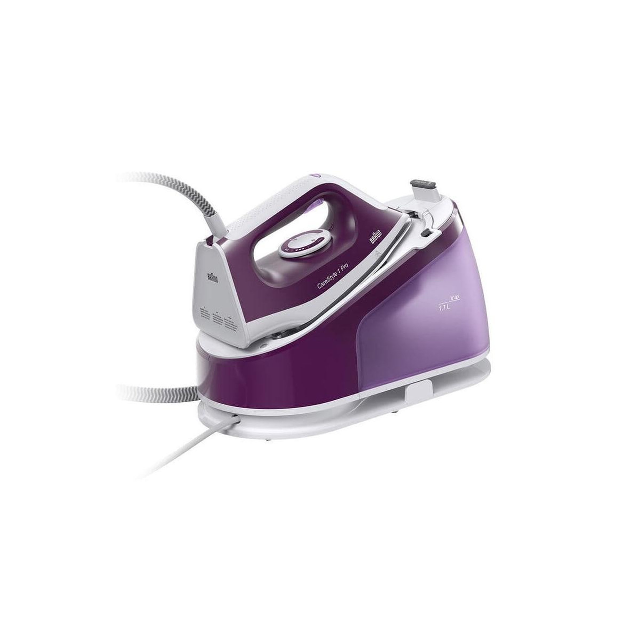 Voir la diapositive 2 : BRAUN Fer à repasser Braun CareStyle 1 Pro 2200 W violet