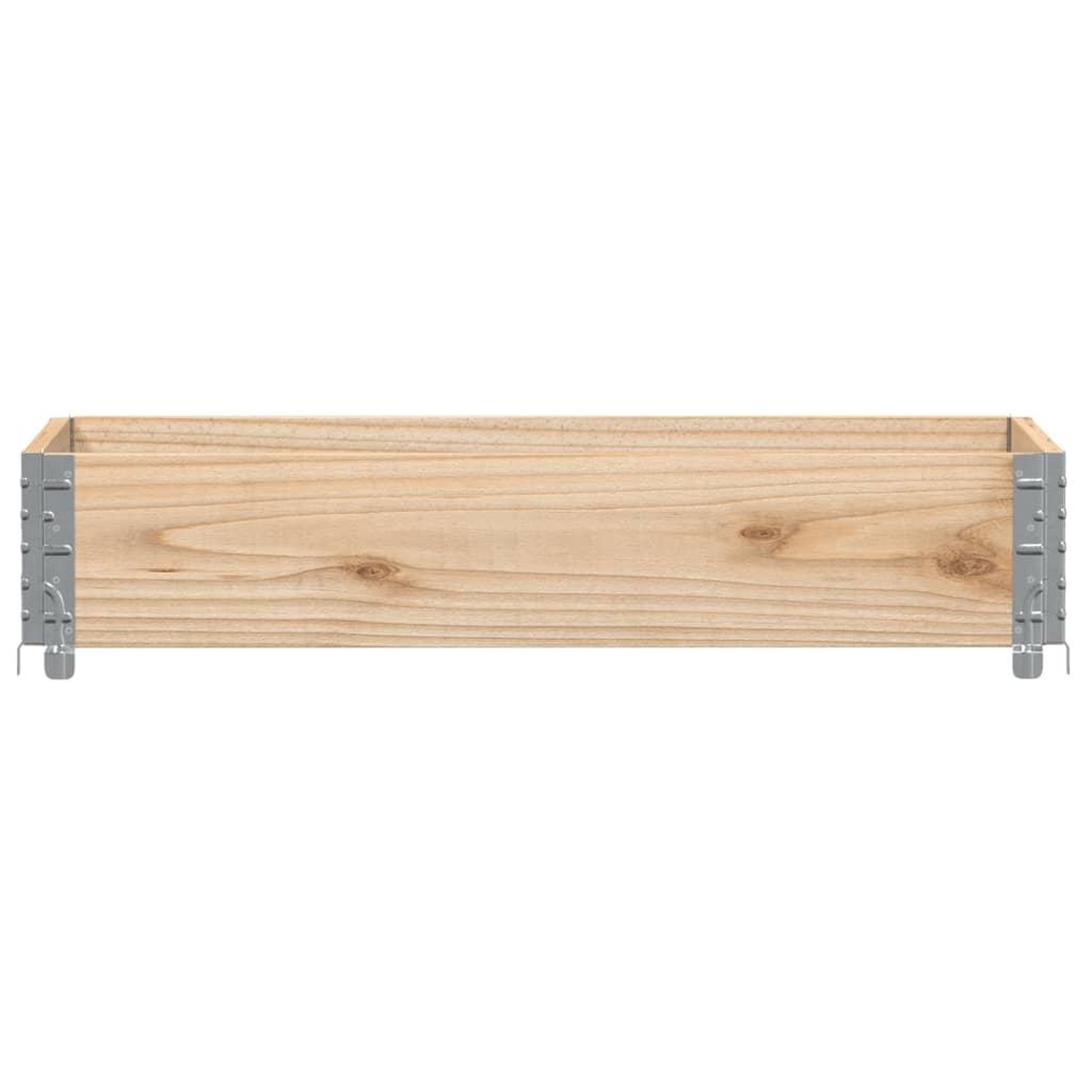 Voir la diapositive 3 : VIDAXL Jardiniere 100x50 cm bois de pin massif