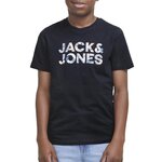 Jack & Jones T Shirt  Garçon Jack & Jones 12268854. Coloris disponibles : Bleu
