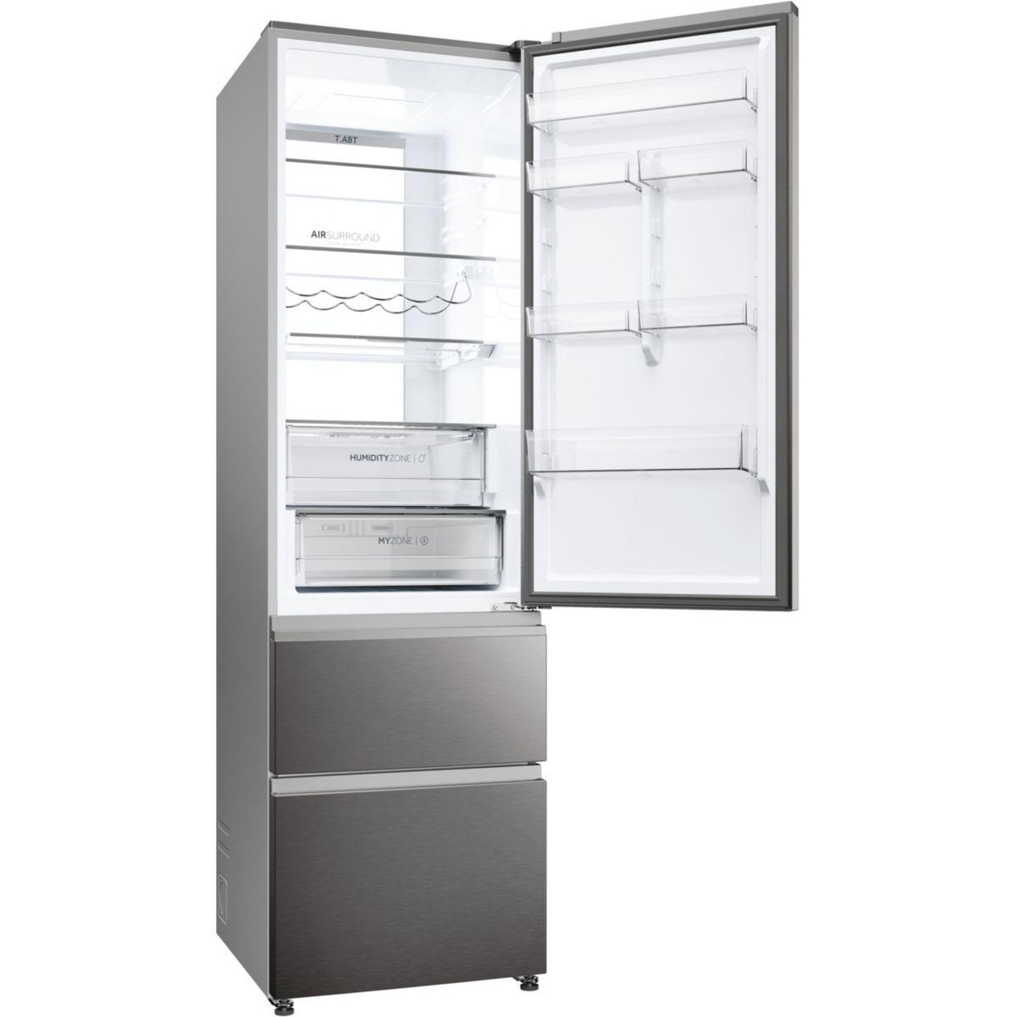 Voir la diapositive 5 : HAIER Réfrigérateur combiné HTW7620CNMP