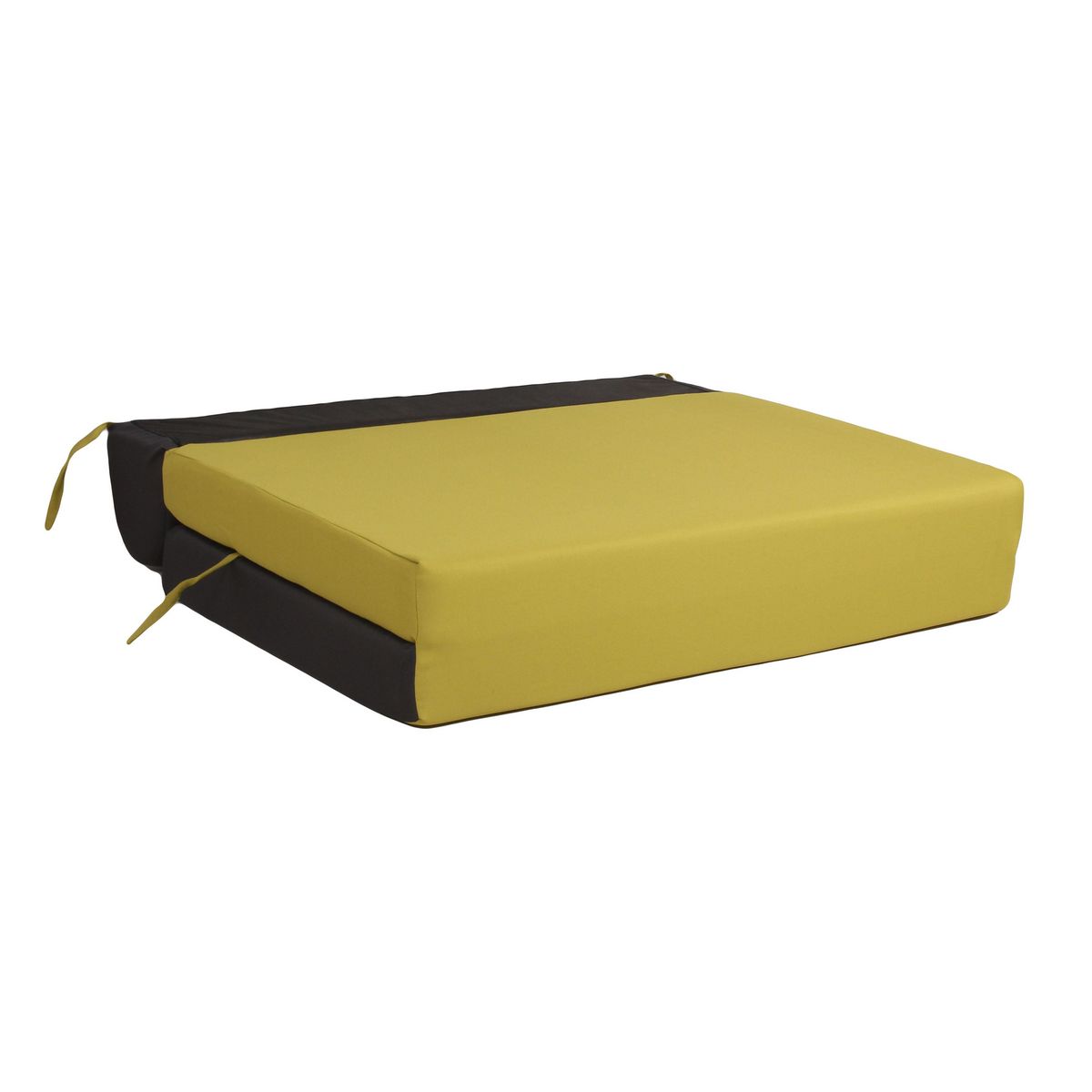 Chauffeuse 2 places tissu bicolore DUETTO