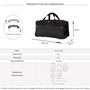 Voir la diapositive 2 : TRUCK Sac de voyage avec roulettes 64L  65.50cm