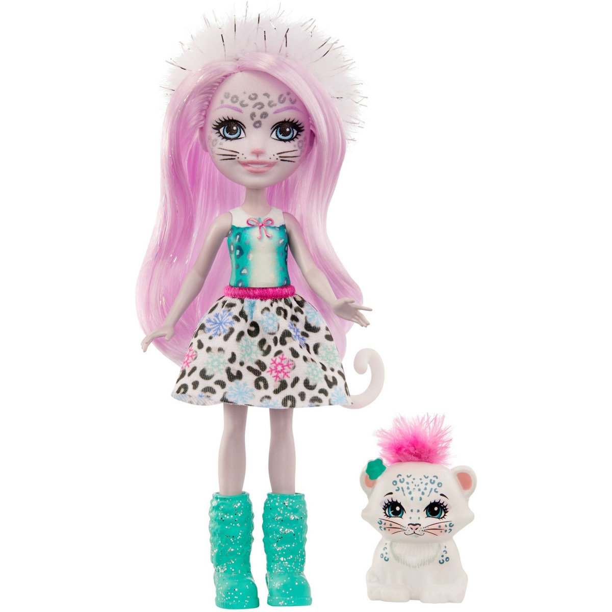MATTEL Figurine Sybill léopard des neiges Enchantimals