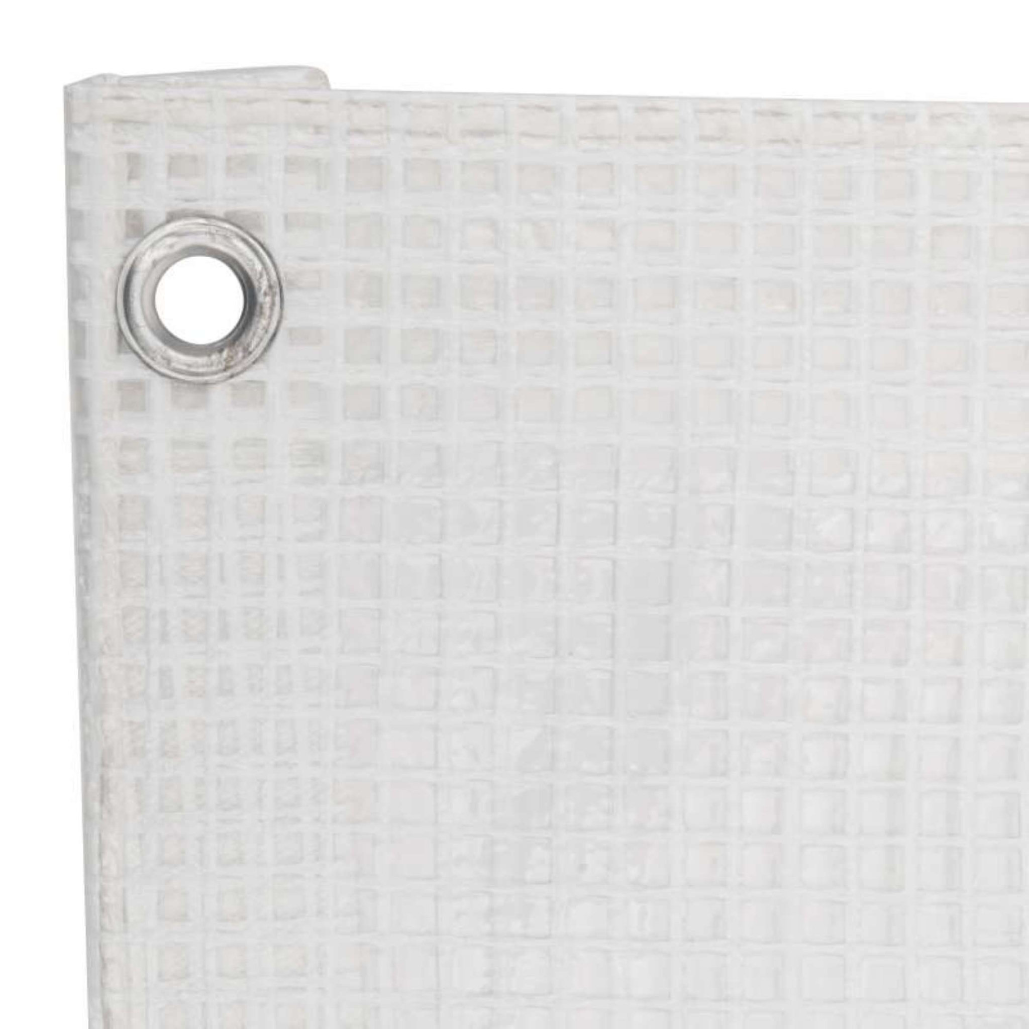 Voir la diapositive 2 :  Bâche transparente 160 g/m2 Werkapro 5 x 7,0 m