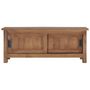 Voir la diapositive 3 : VIDAXL Meuble TV 90x30x35 cm Bois de teck massif