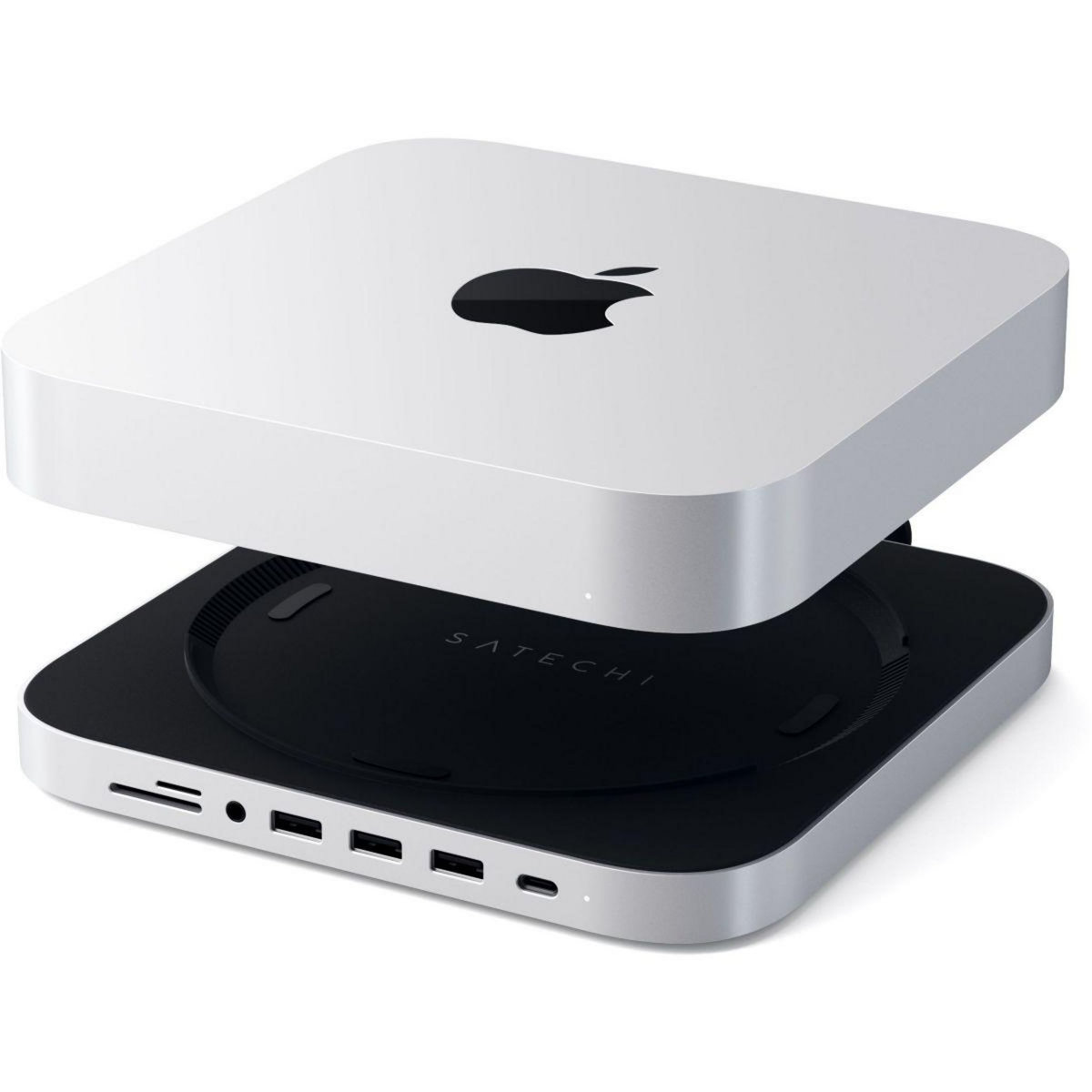 SATECHI Station d'accueil USB-C pour Mac mini silver