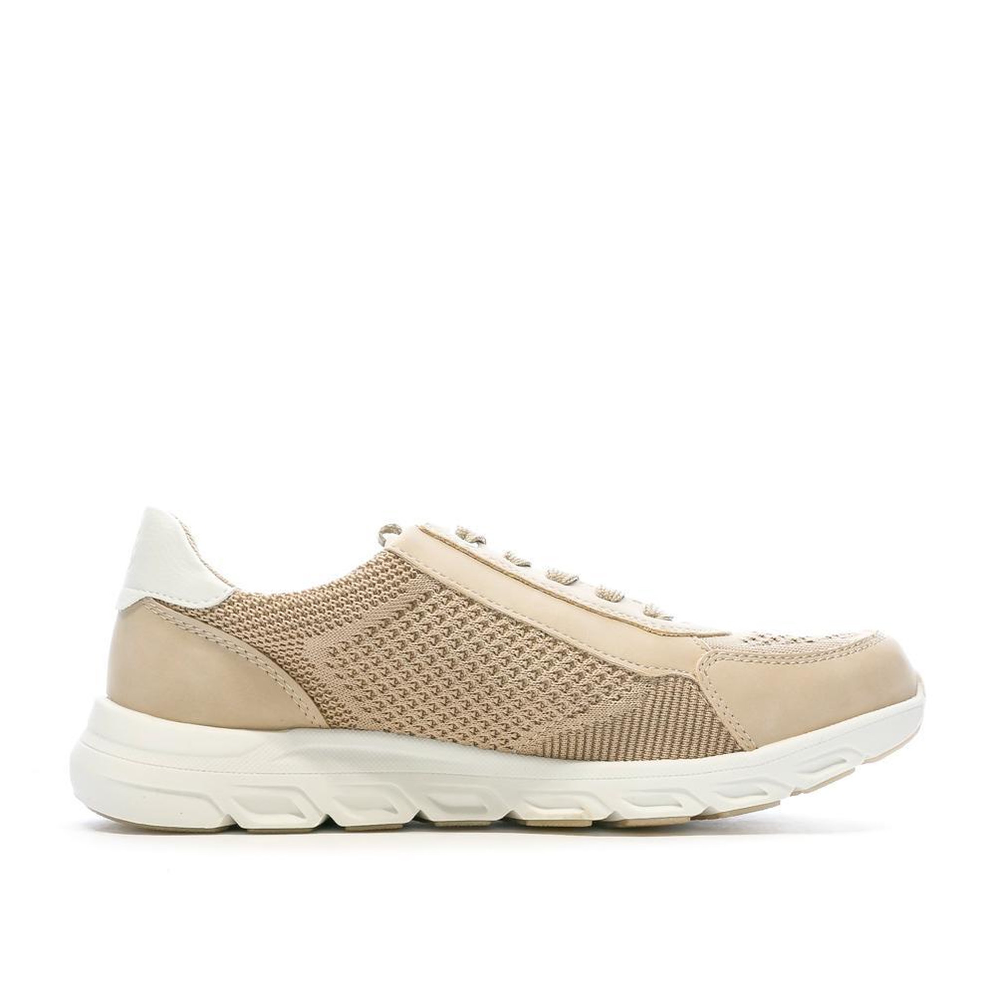Voir la diapositive 2 : RELIFE Baskets Beige Femme RELIFE  Looplace