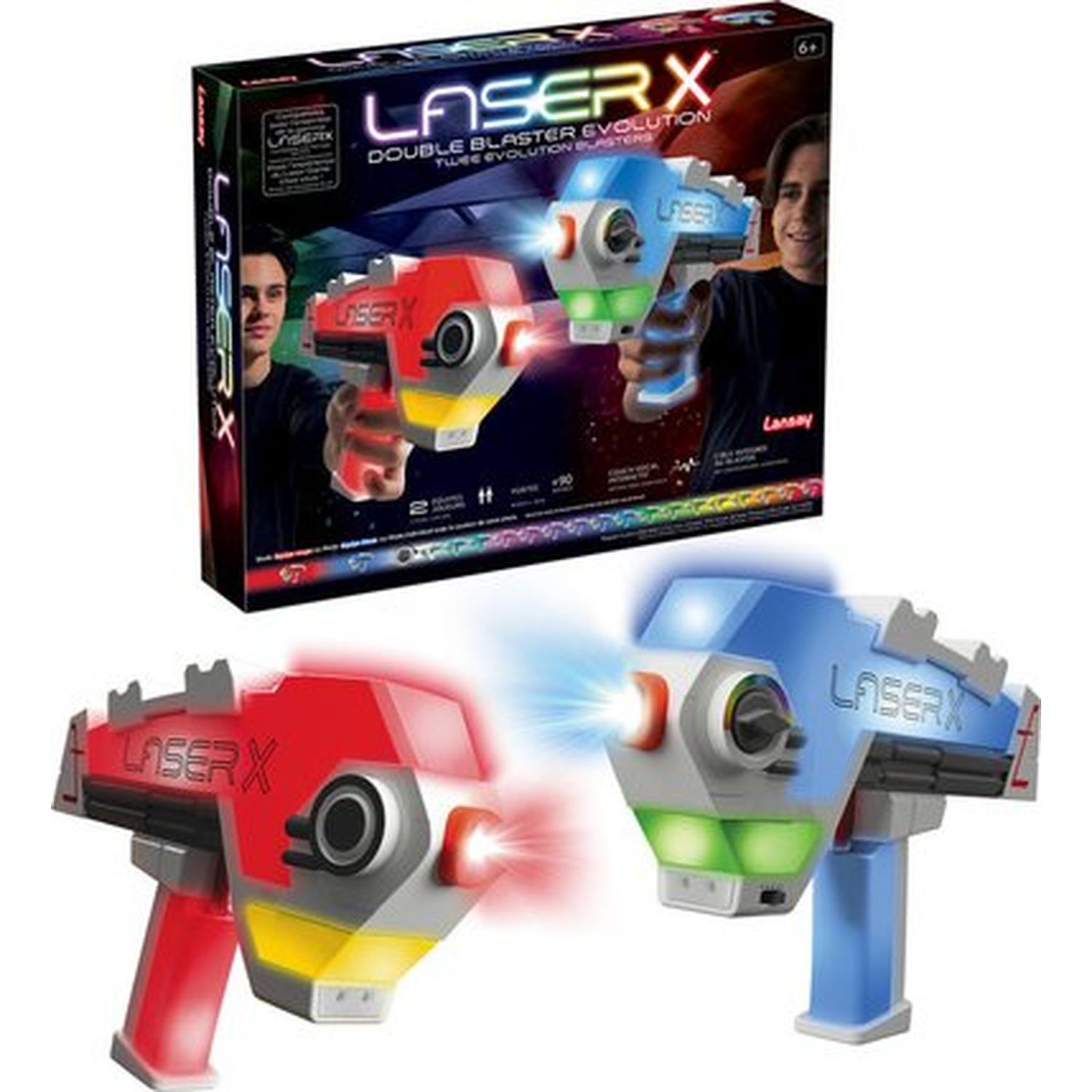 Voir la diapositive 1 : LANSAY Laser X double blaster évolution 