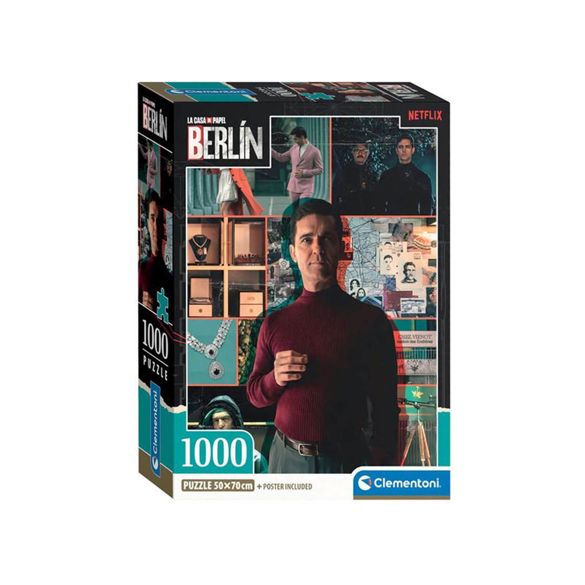 CLEMENTONI Clementoni Jigsaw Puzzle La Casa de Papel II, 1000pcs. 39849