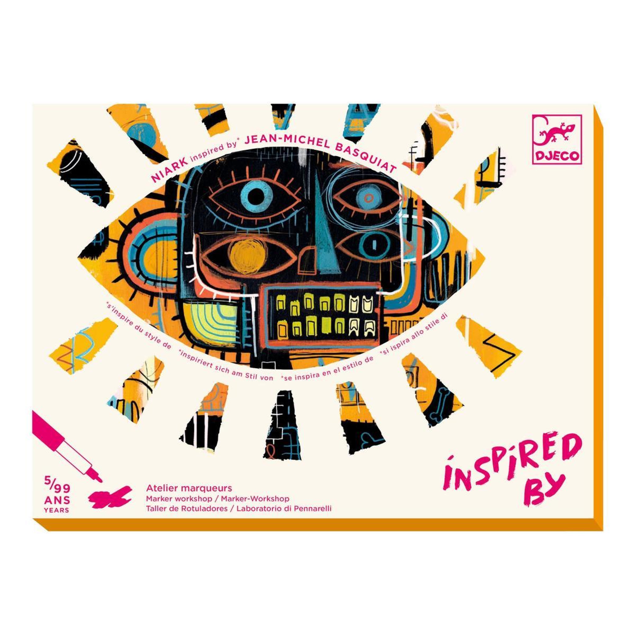 Voir la diapositive 1 : Djeco inspired by Basquiat - Brooklyn