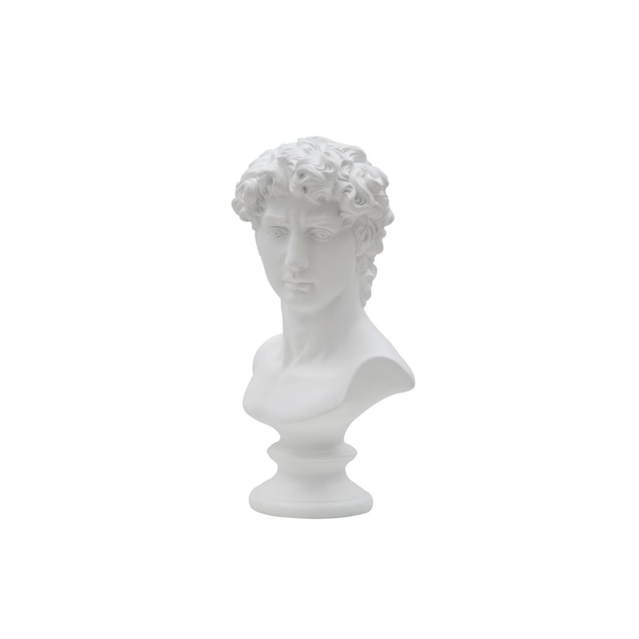 Voir la diapositive 2 : Paris Prix Buste tête masculine  roman  34cm blanc