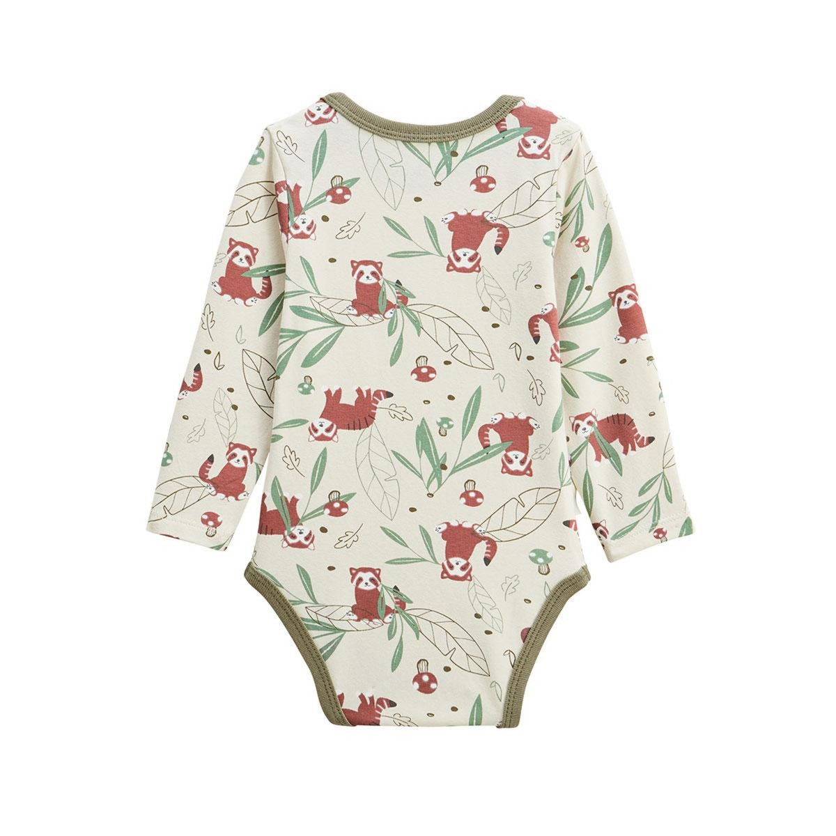 Petit Béguin Lot de 2 bodies bébé manches longues Gustin