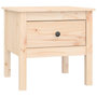 Voir la diapositive 3 : VIDAXL Tables d'appoint 2 pcs 50x50x49 cm Bois massif de pin
