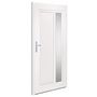 Voir la diapositive 4 : VIDAXL Porte d'entree Blanc 98x200 cm PVC