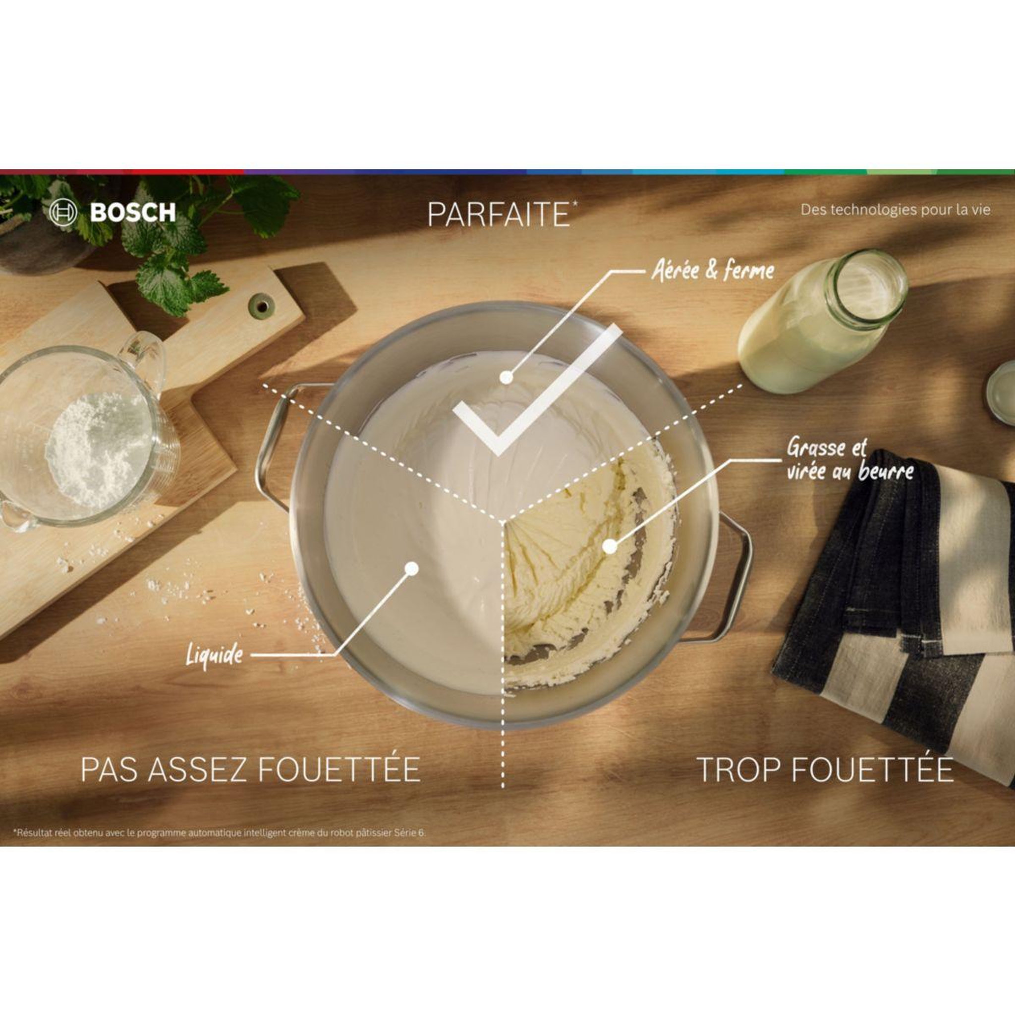 Voir la diapositive 3 : BOSCH Robot pâtissier série 6 mums6zs00