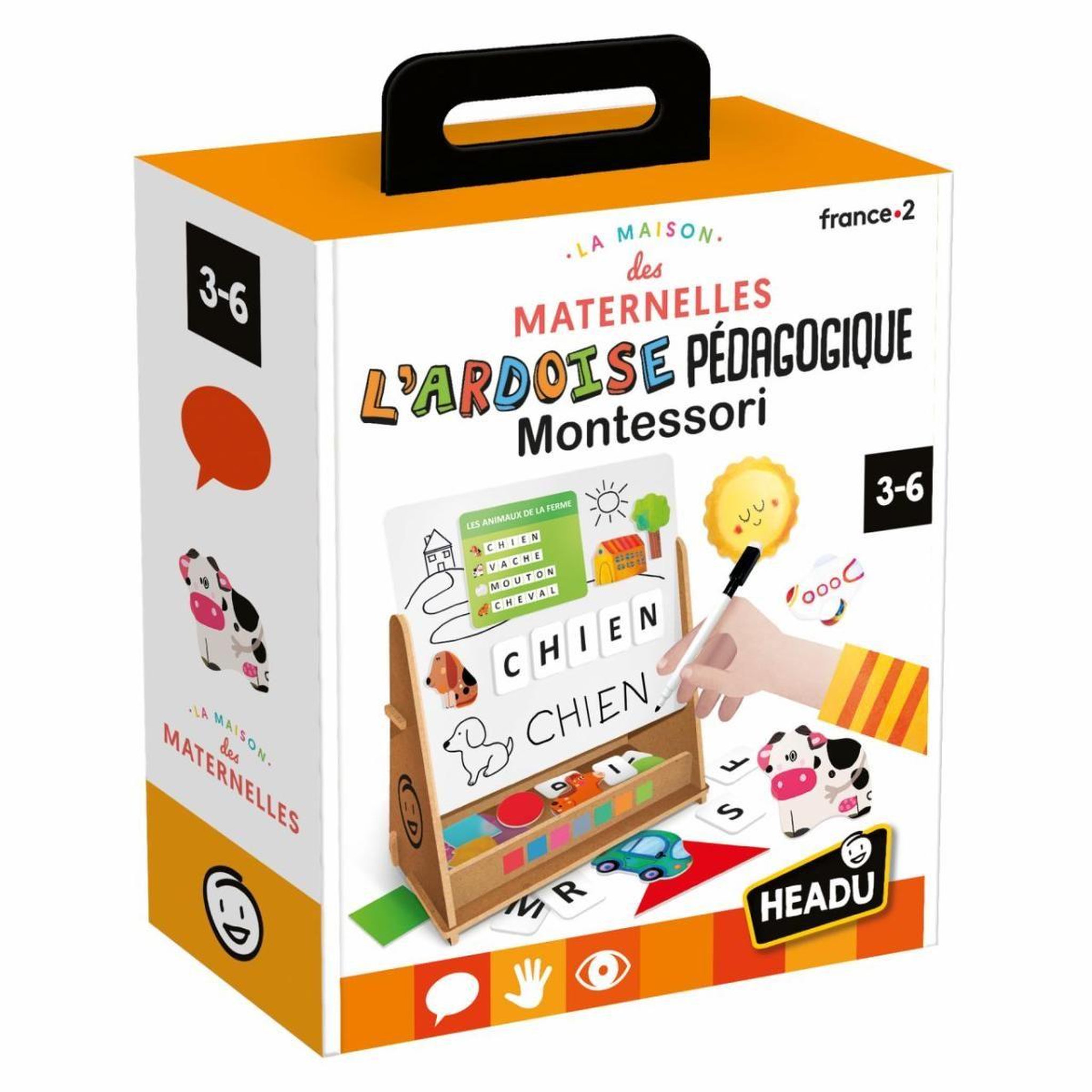 HEADU L'ardoise pedagogique la maison des maternelles