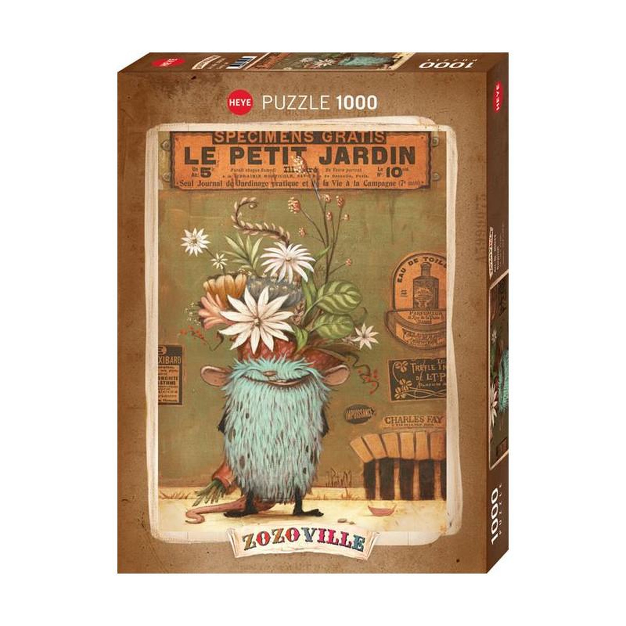 Heye Puzzle 1000 pièces Heye Surprise Zozoville