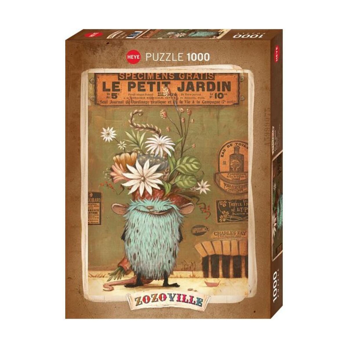Heye Puzzle 1000 pièces Heye Surprise Zozoville