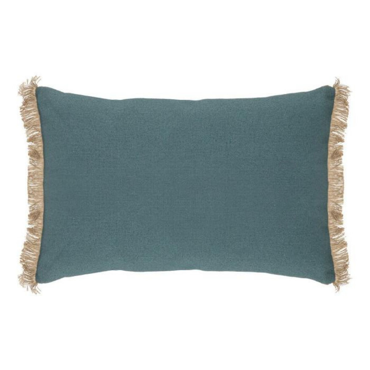 ATMOSPHERA Coussin Déco à Franges  Bota  38x58cm Vert Jade
