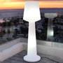 Voir la diapositive 2 : Lumisky Lampadaire ext filaire AUSTRAL Blanc Polypropylène H110CM