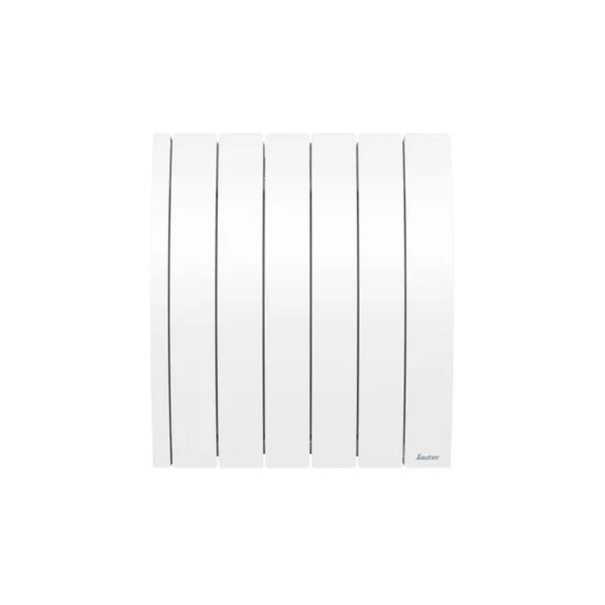 Sauter Radiateur électrique connecté IPALA horizontal 1000W blanc - inertie fluide