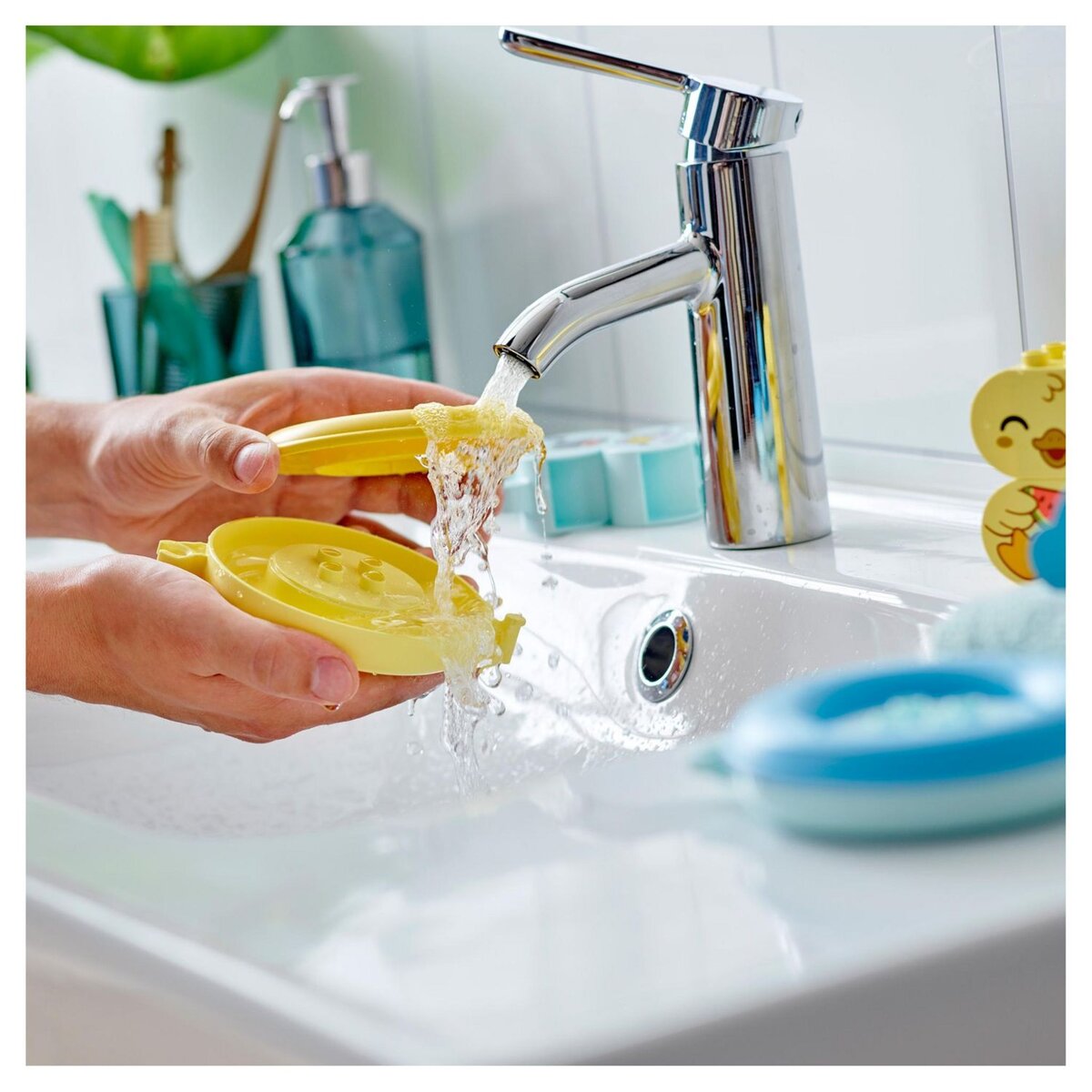 LEGO DUPLO 10965 Jouet de Bain : Le Train Flottant des Animaux