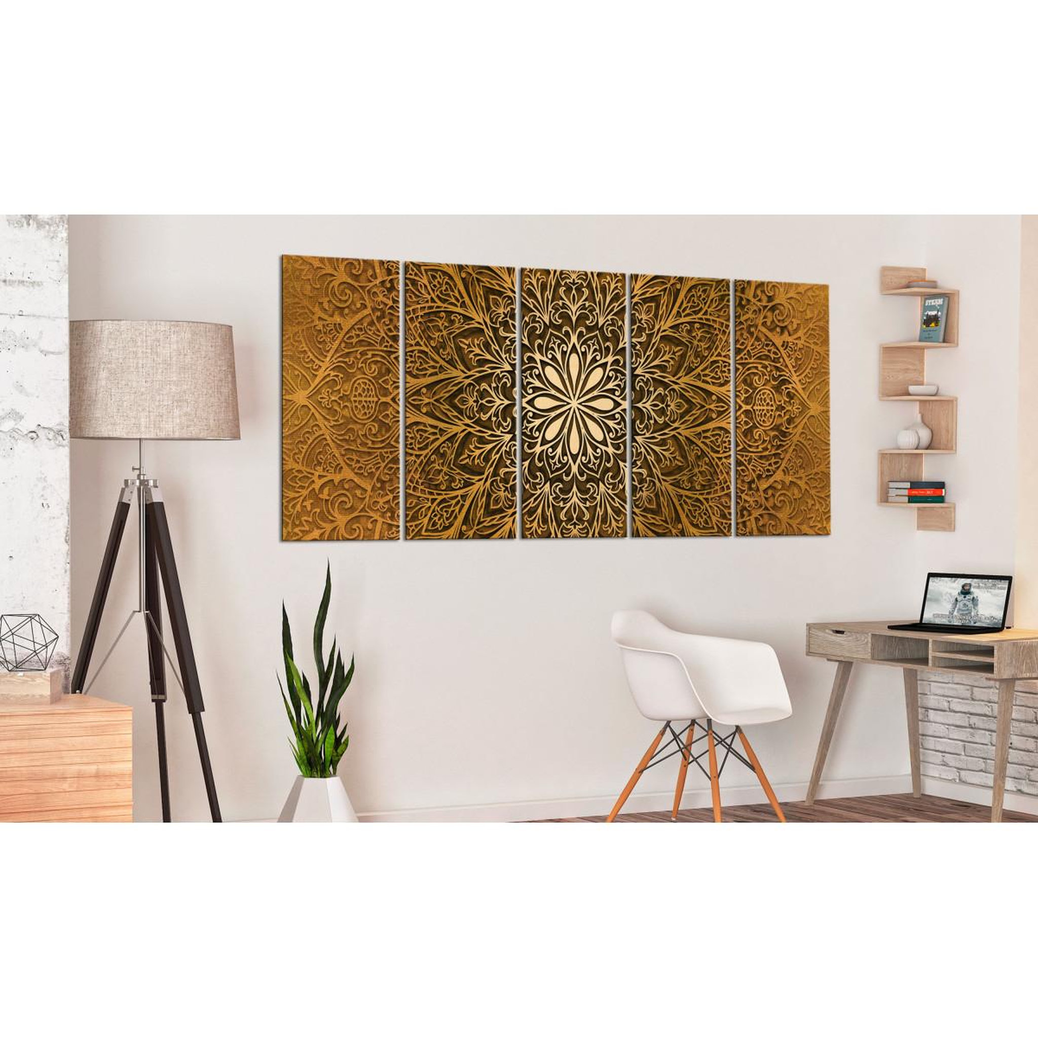 Voir la diapositive 2 : Paris Prix Tableau imprimé  paper mandala