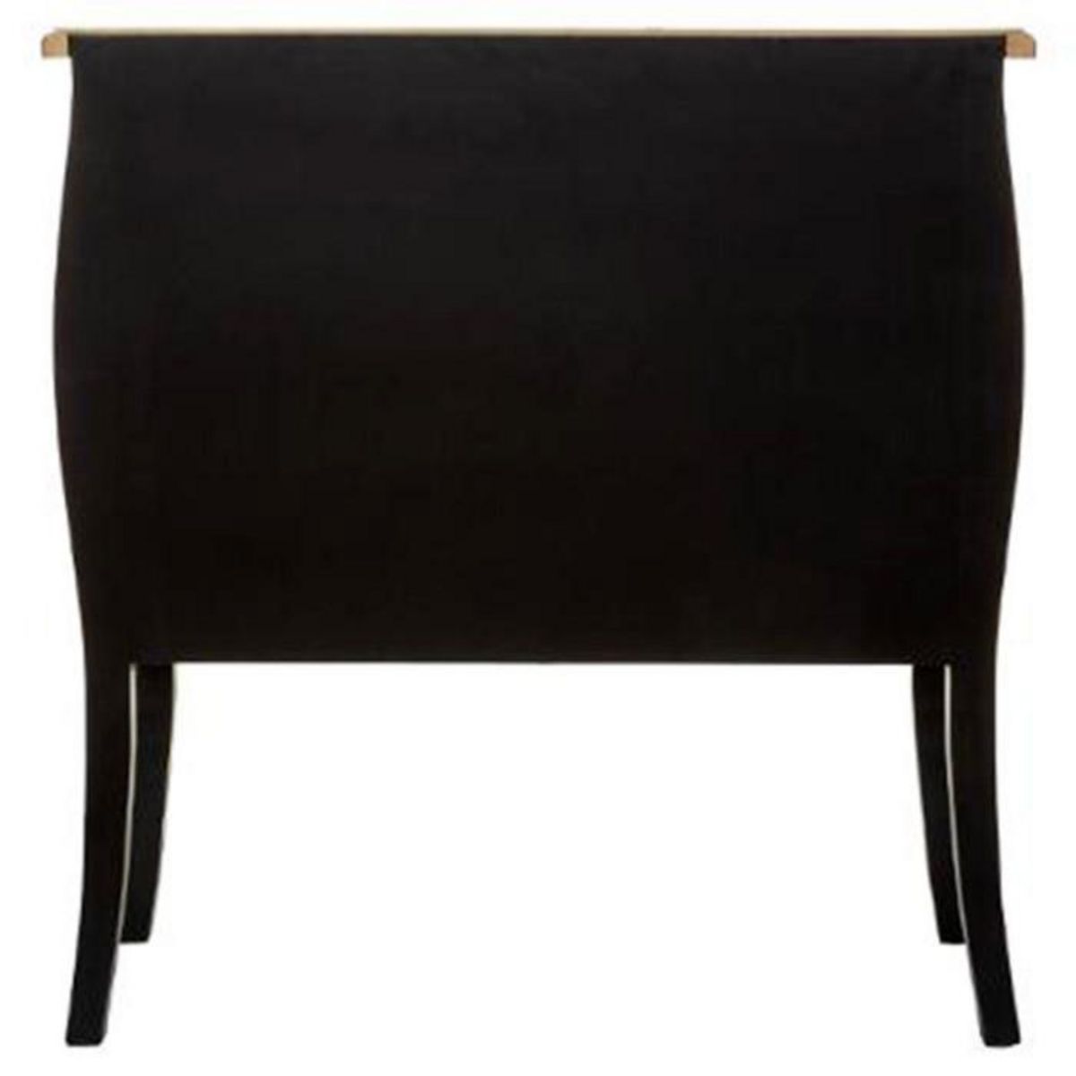 ATMOSPHERA Commode 3 Tiroirs  Chrysa  76cm Noir