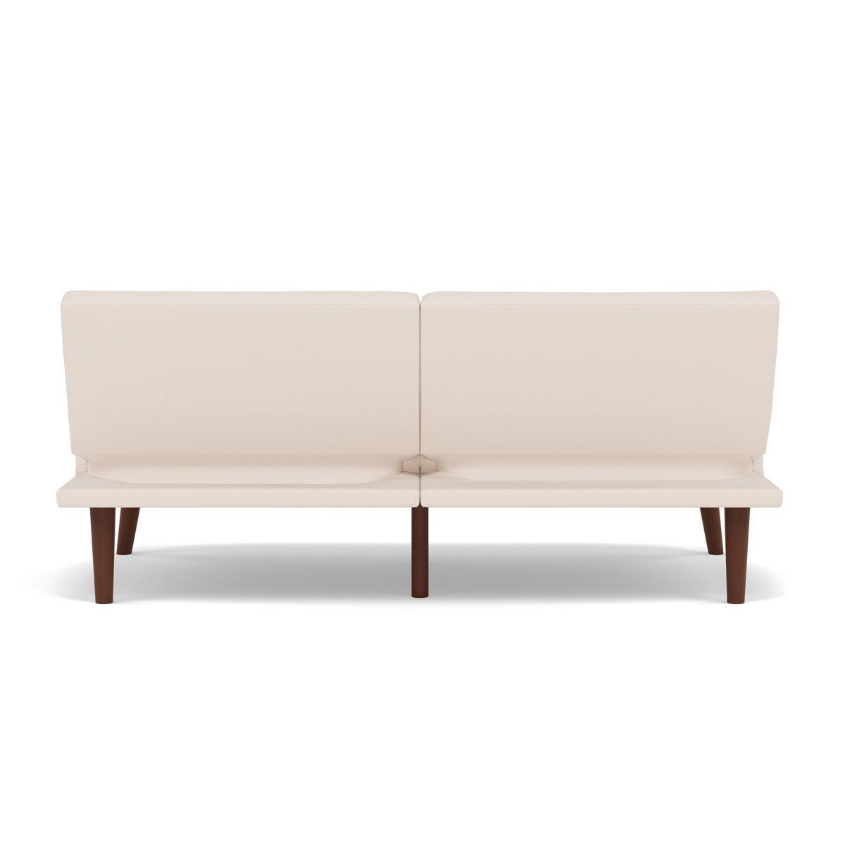 BEST MOBILIER Philae - canapé convertible clic-clac 2 places - en simili