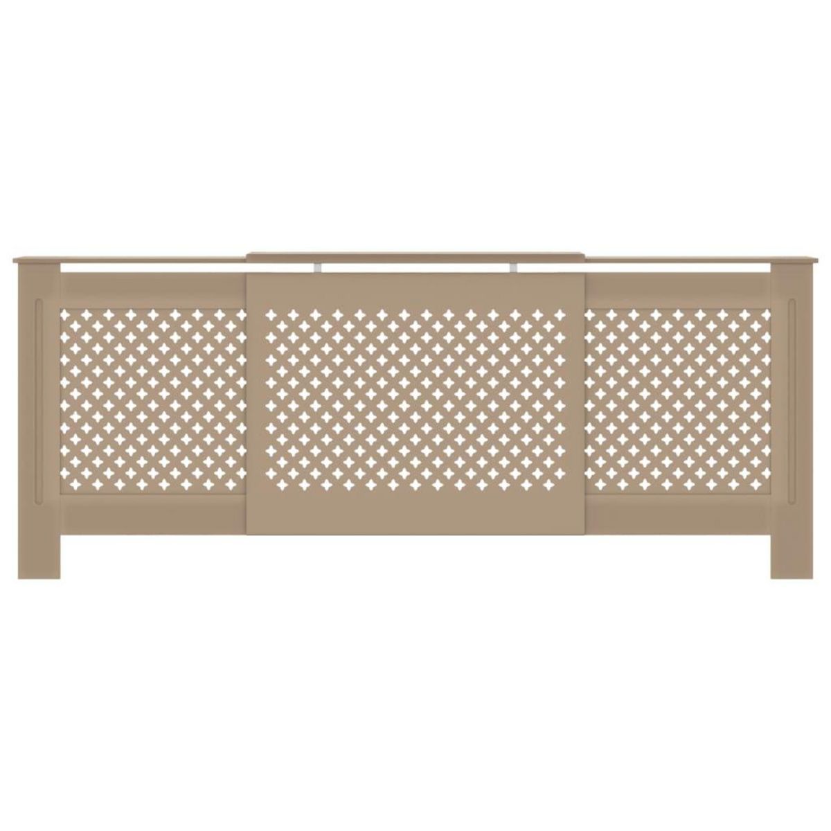 VIDAXL Cache-radiateur MDF 205 cm