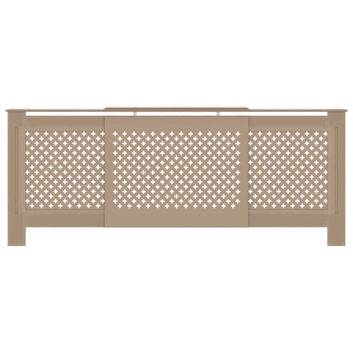 VIDAXL Cache-radiateur MDF 205 cm