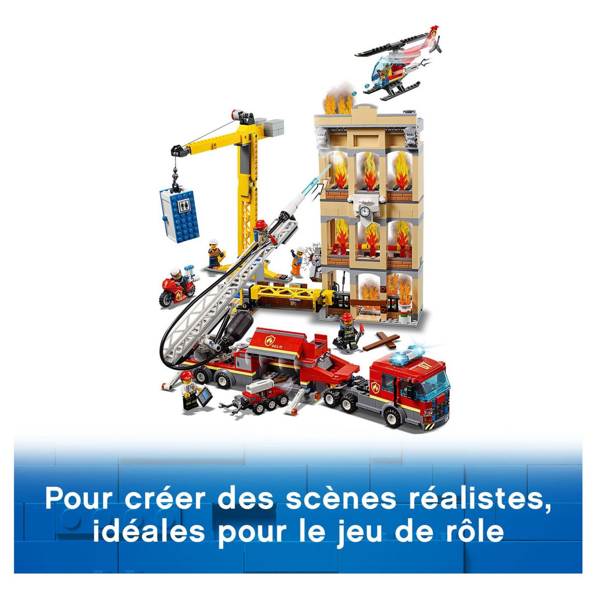 LEGO City 60216 Les pompiers du centre-ville