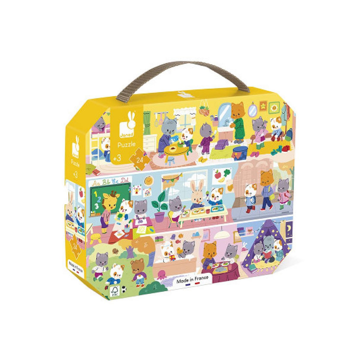 Juratoys-Janod 24 Pieces Les rituels de la journee