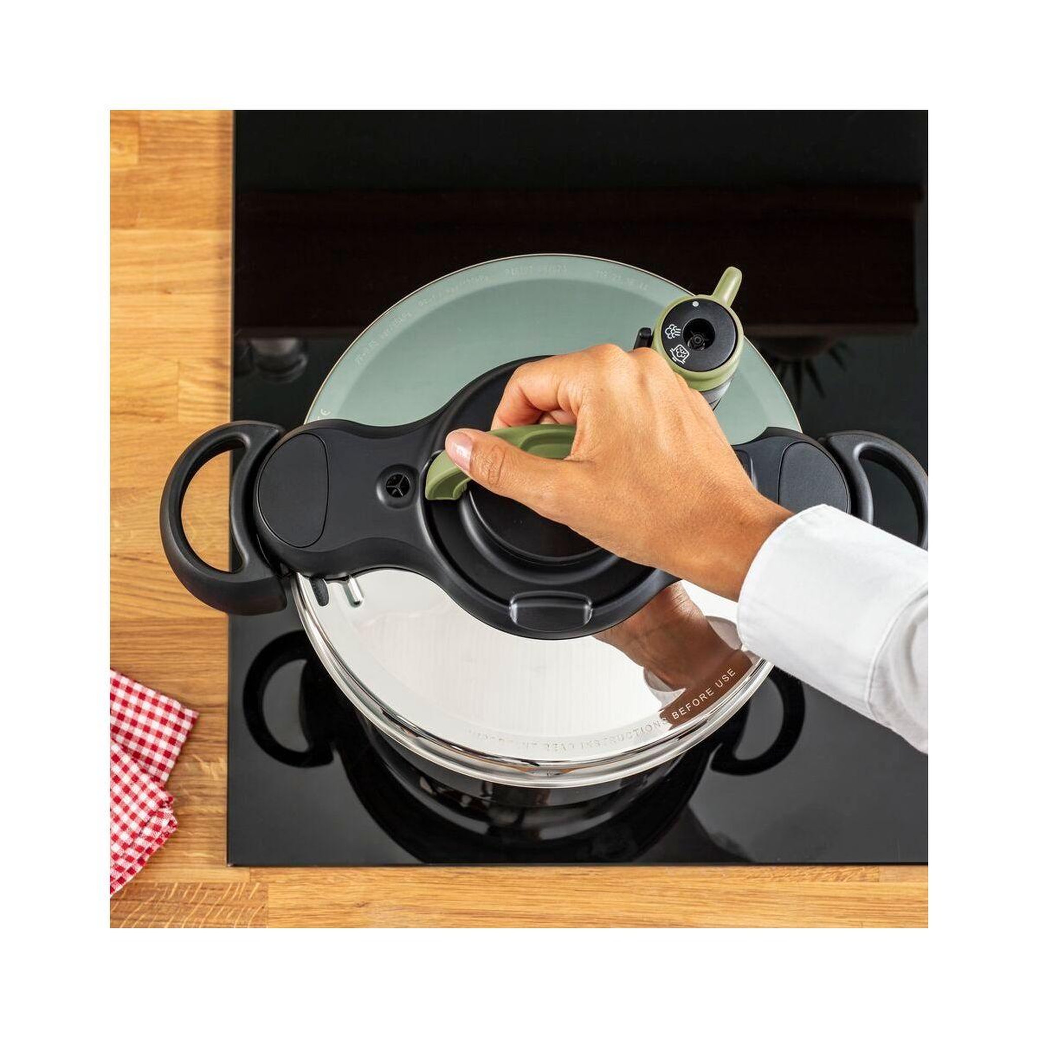 Voir la diapositive 4 : SEB Autocuiseur clipsominut plaisir 7.5l