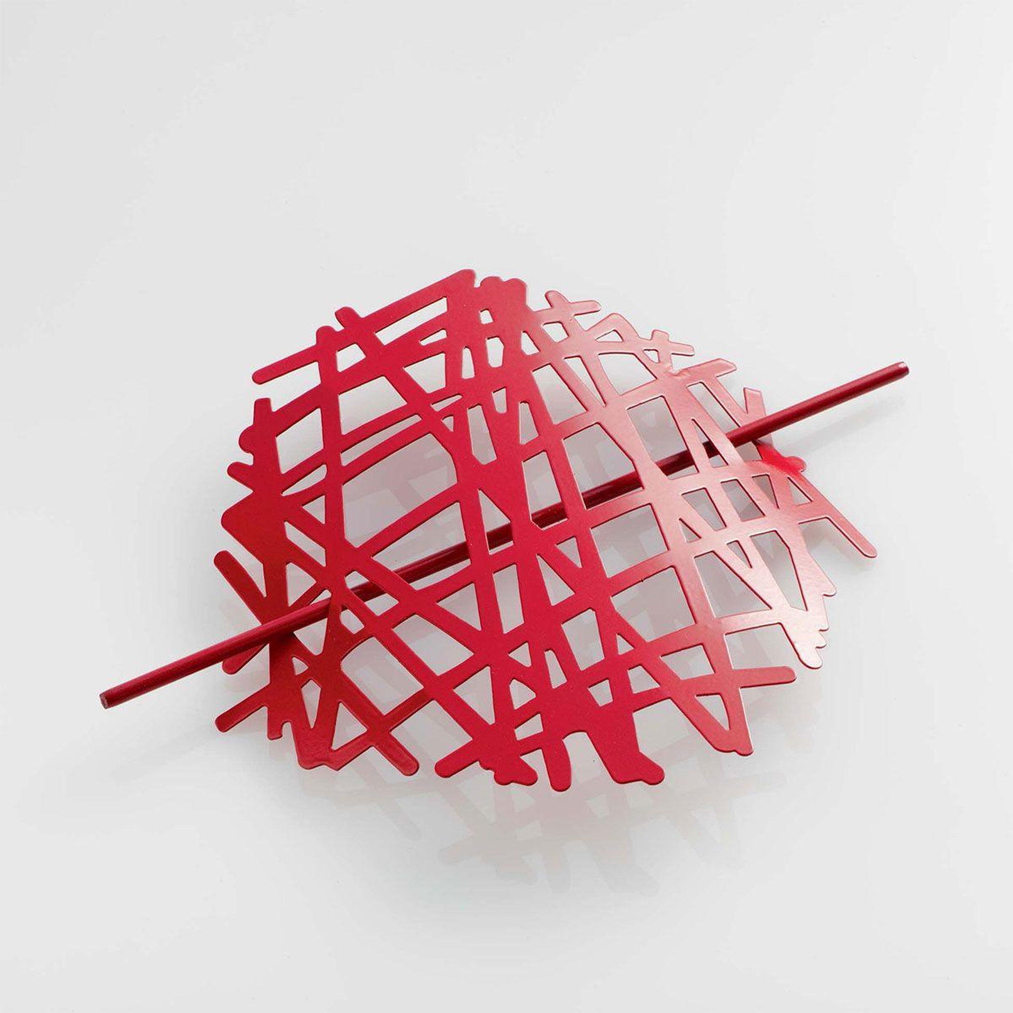 Voir la diapositive 2 : Douceur d'Intérieur Embrasse de rideau broche  pharos  17cm rouge