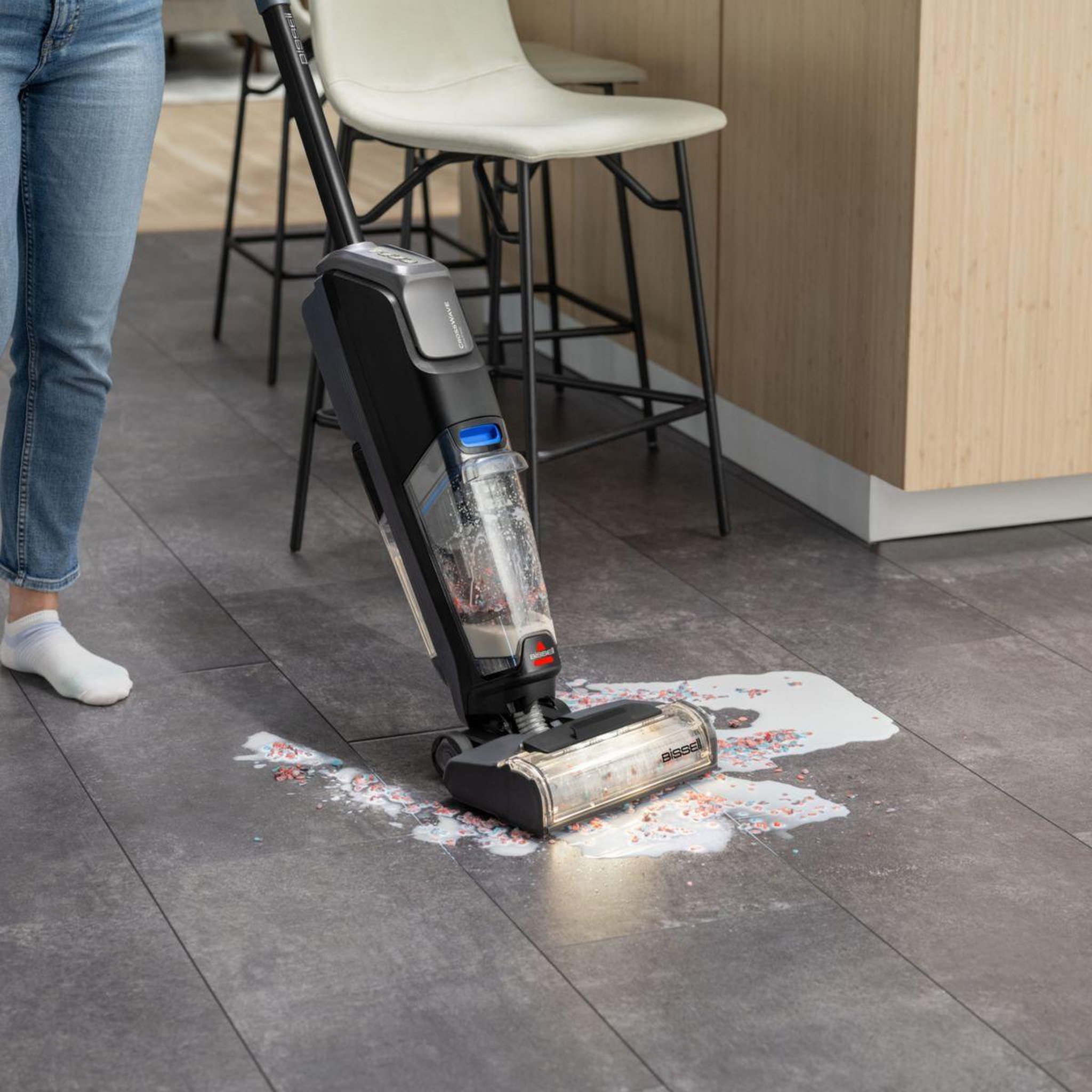 Voir la diapositive 4 : BISSELL Nettoyeur de sol crosswave omnifind pro 4008n