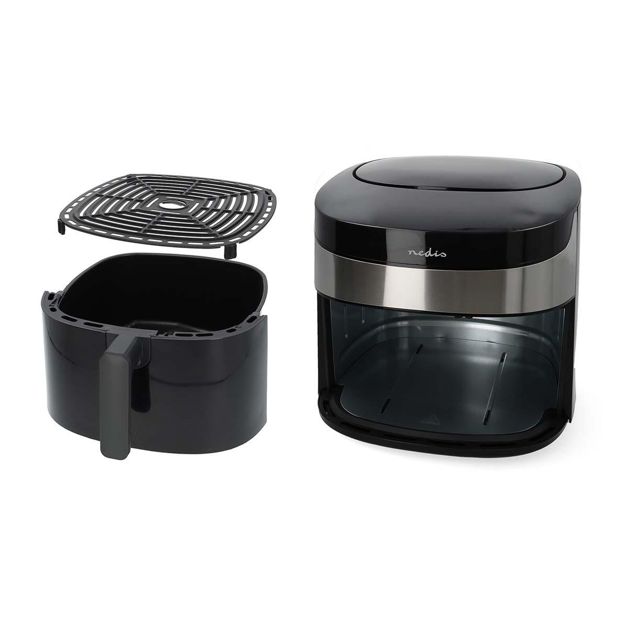 Voir la diapositive 5 : NEDIS Friteuse à air chaud smart life - wi-fi - noir - kaaf180bkw