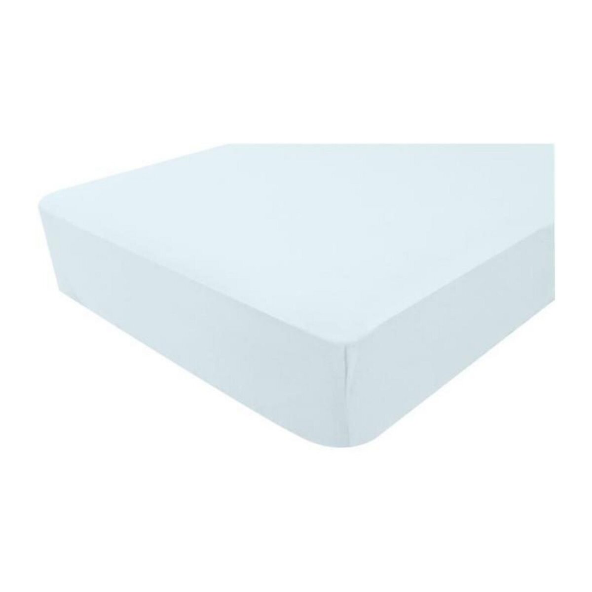 DOMIVA DOMIVA Drap housse Light jersey - 130 g/m2 - 70 x 140 cm - Bleu