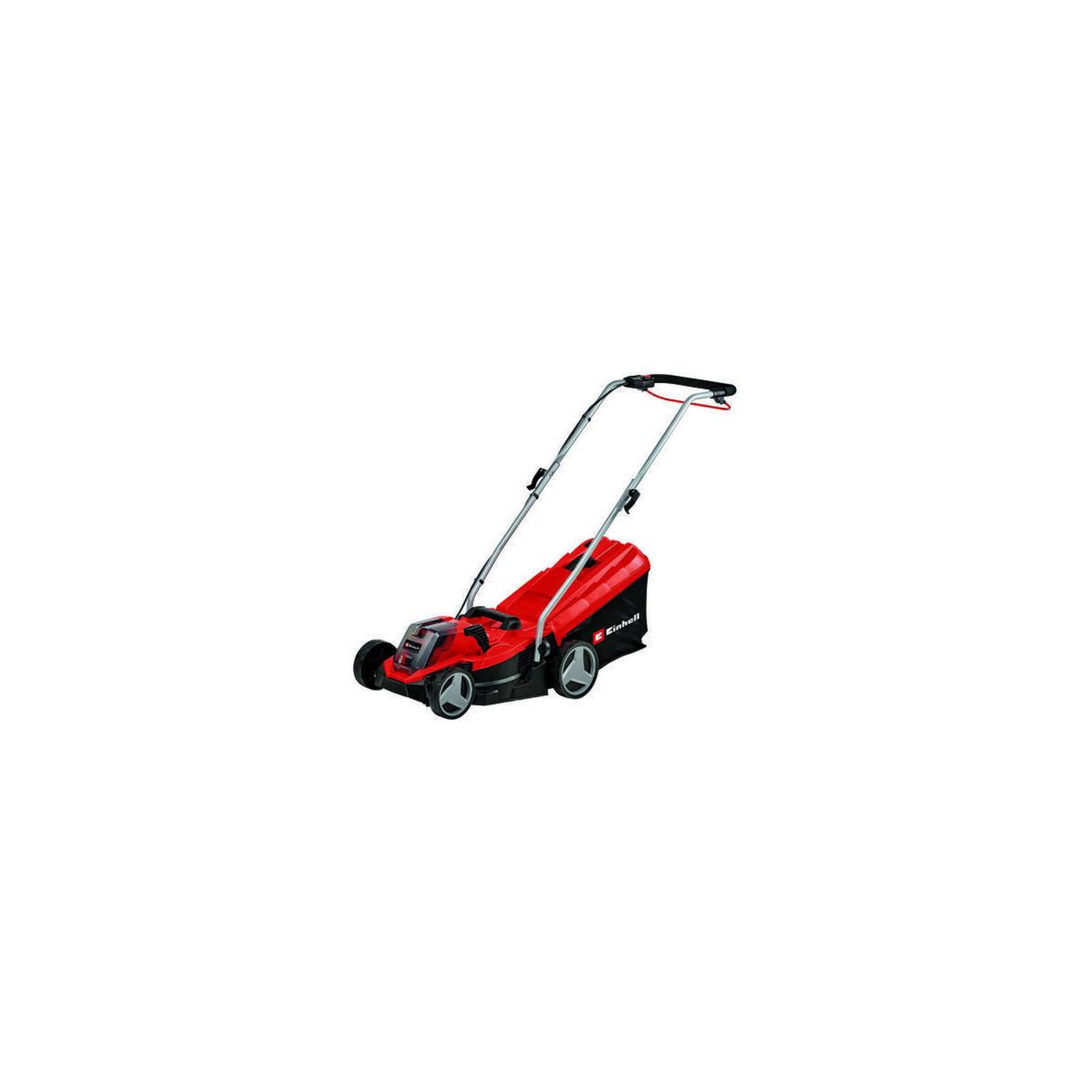 Voir la diapositive 2 : Einhell Einhell GE-CM 18/33 Li-Solo Marcher derrière un tracteur tondeuse Batterie Noir, Rouge